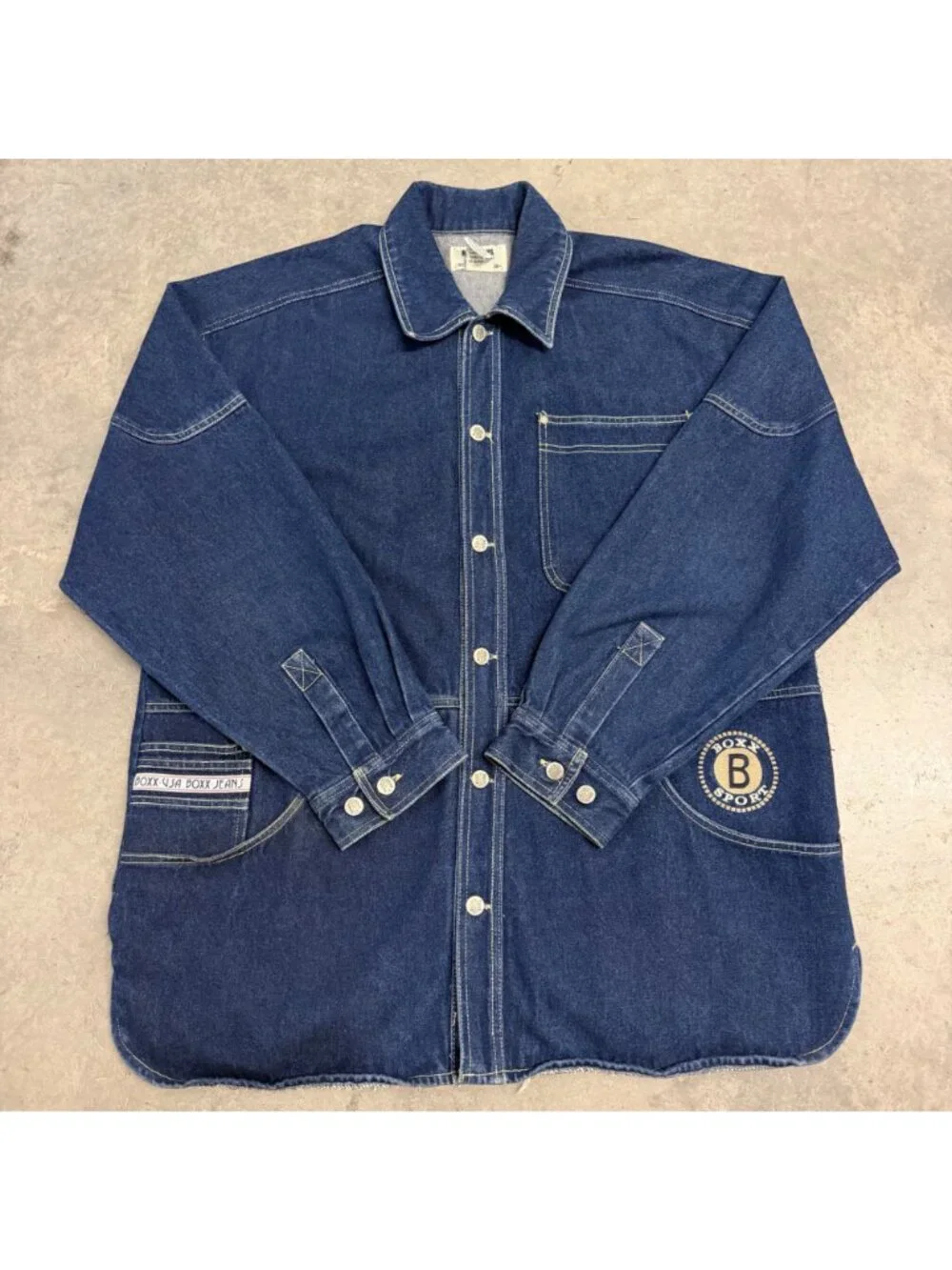 Boxx Jeans button front